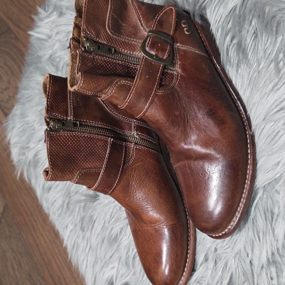 BED|STU Brown Ankle Boots
